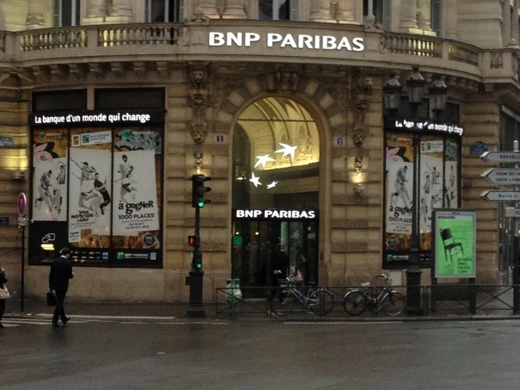Vitrophanie - BNP Paribas, Paris
