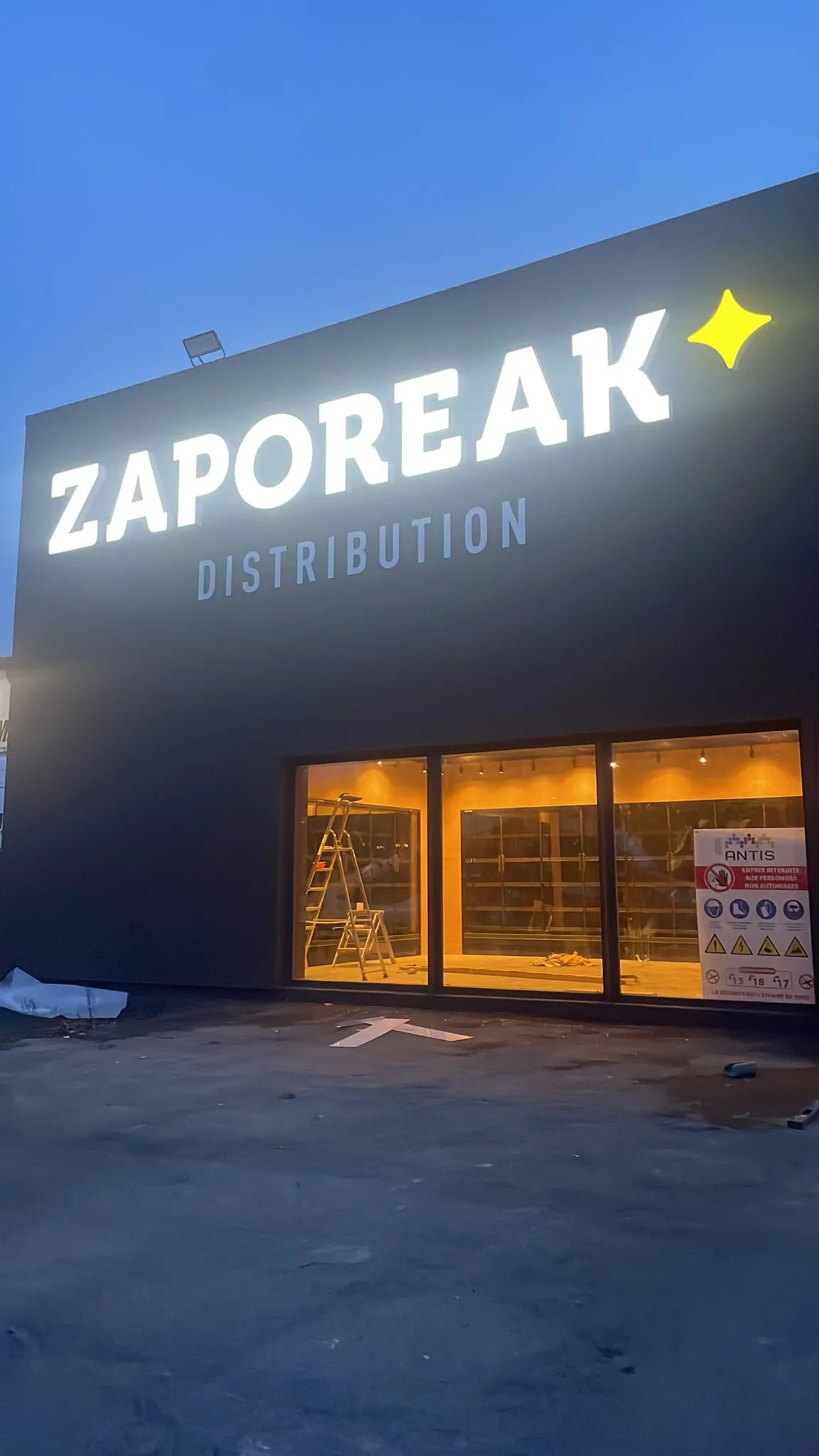 Lettres découpées - Zaporeak