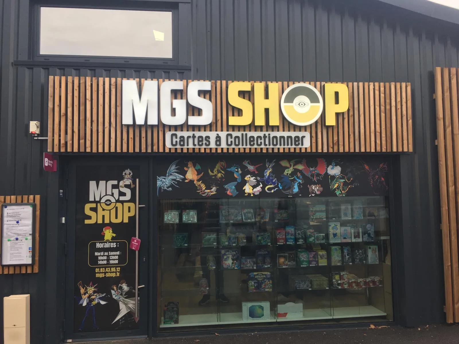 Enseigne lumineuse - MGS Shop