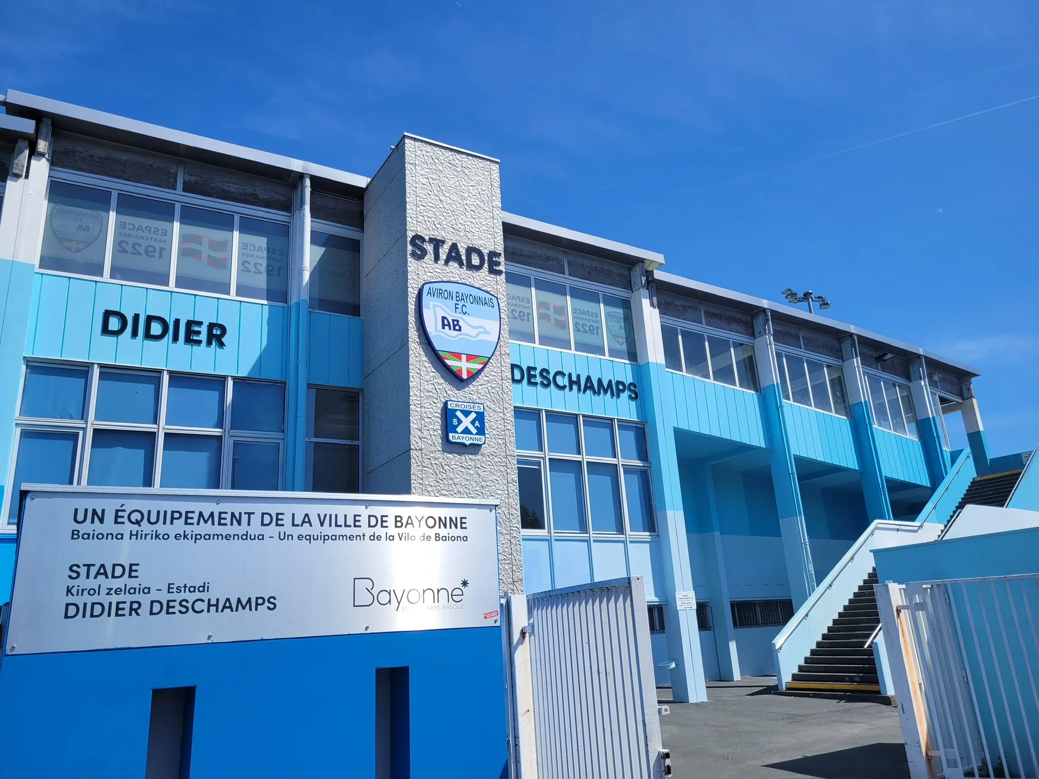 Signalétique - Stade Deschamps, Bayonne