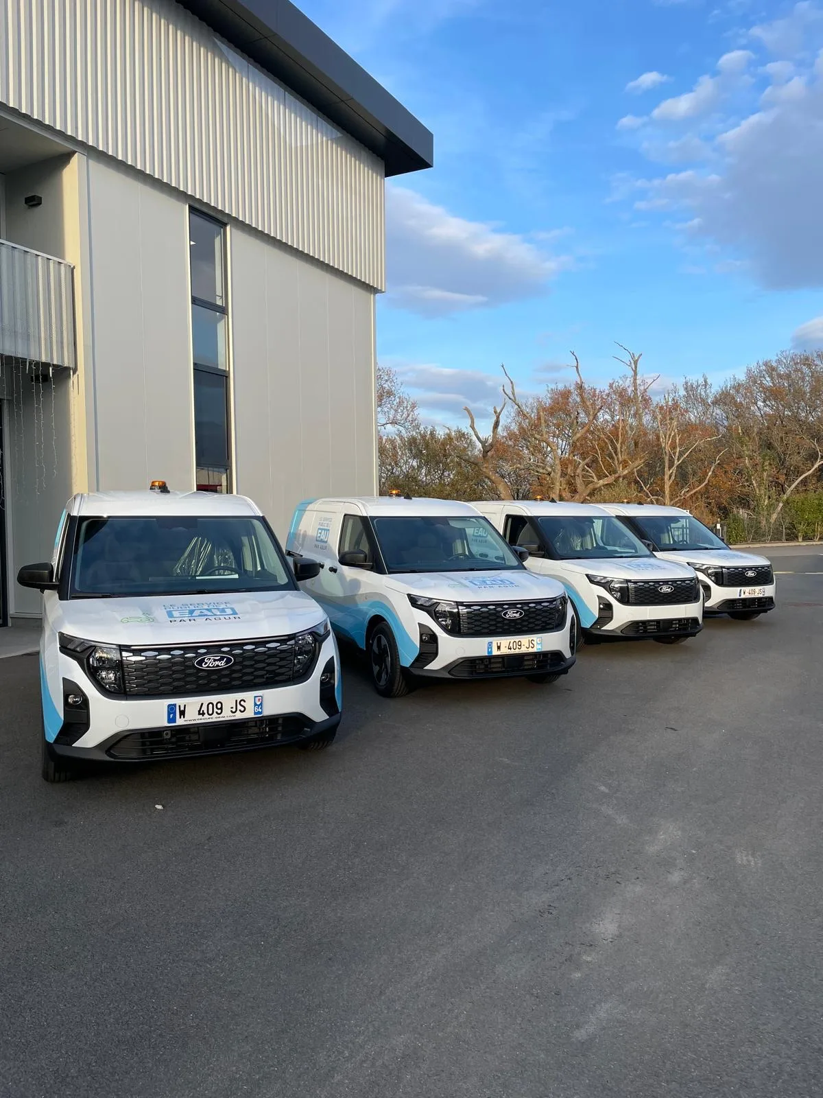 Marquage flotte Ford - Eau par Aqua
