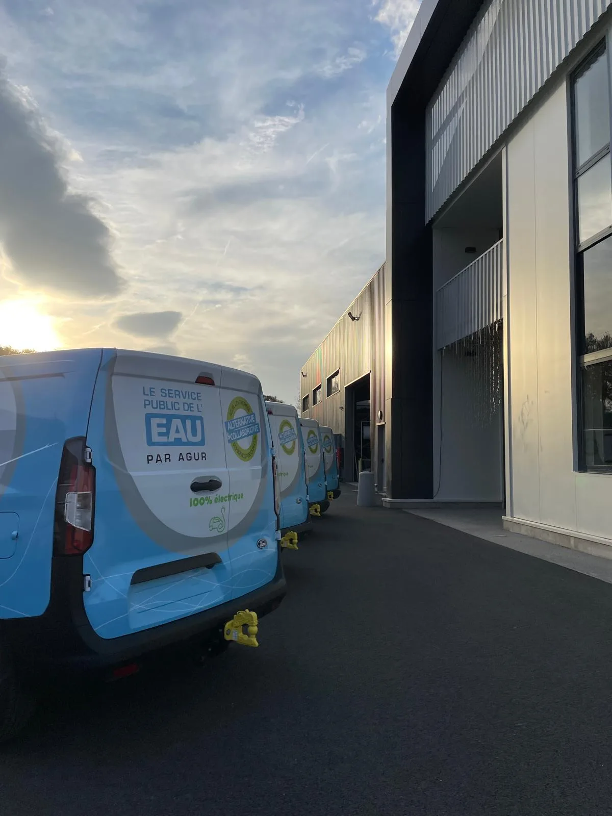 Covering flotte - Eau par Aqua